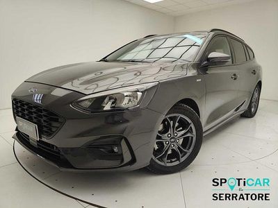 Usata Ford Focus ST-Line 125 CV (91 kW) 2019 Grigio Station wagon