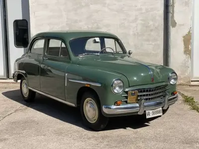 Usata Fiat 1400 44 CV (32 kW) 1950 Verde Berlina