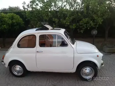 Usata Fiat 500 1970 Bianco Utilitaria