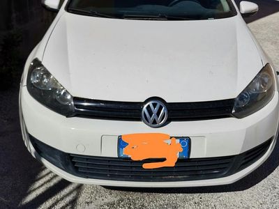 Usata VW Golf VII 80 CV (58 kW) 2012 Bianco Berlina