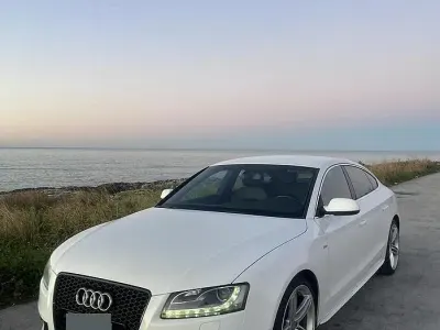 Usata Audi A5 S-Line 170 CV (125 kW) 2010 Bianco Coupé