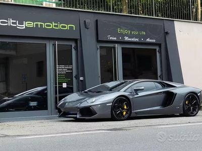 Usata Lamborghini Aventador 700 CV (514 kW) 2013 Grigio Coupé