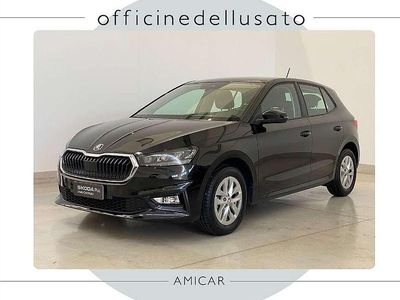 Nero Usata 2022 Skoda Fabia Ambition Utilitaria | 13.590 € (Buon prezzo)