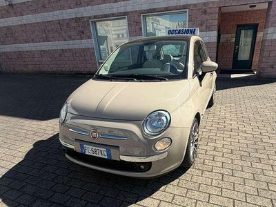 Usata Fiat 500 Lounge 86 CV (63 kW) 2015 Beige Utilitaria