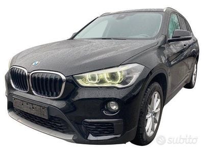 Usata BMW X1 Advantage 140 CV (102 kW) 2019 Nero SUV