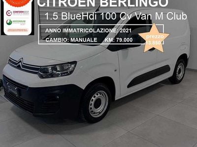 Usata Citroën Berlingo 102 CV (75 kW) 2021 Bianco Monovolume