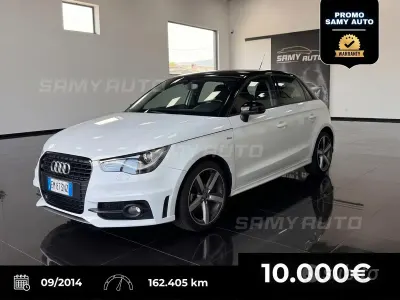 Usata Audi A1 S-Line 90 CV (66 kW) 2014 Bianco Utilitaria