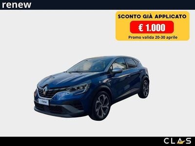 Usata Renault Captur RS Line 94 CV (69 kW) 2021 Blu SUV