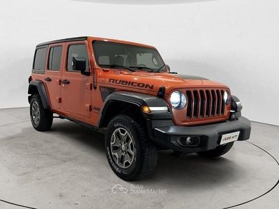 Usata Jeep Wrangler Rubicon 200 CV (147 kW) 2019 Arancione SUV