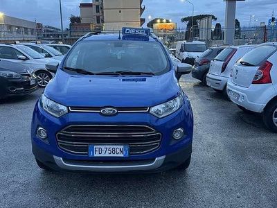 Usata Ford Ecosport Titanium 95 CV (69 kW) 2016 Blu/azzurro SUV