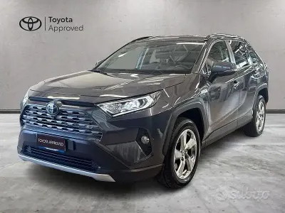 Usata Toyota RAV4 Hybrid Lounge 218 CV (160 kW) 2020 Grigio SUV