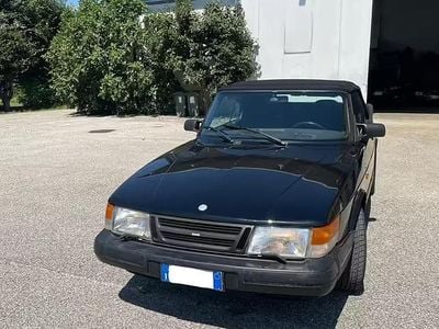 Usata Saab 900 Cabriolet 131 CV (96 kW) 1990 Nero Cabrio