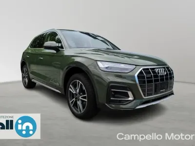 Usata Audi Q5 Advanced 204 CV (150 kW) 2021 Verde metallizzato SUV