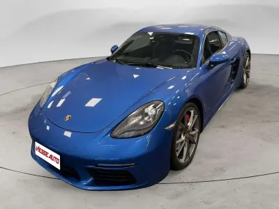 Usata Porsche 718 Cayman Edition 350 CV (257 kW) 2017 Blu/azzurro Coupé