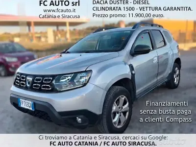 Usata Dacia Duster Prestige 109 CV (80 kW) 2018 Grigio SUV