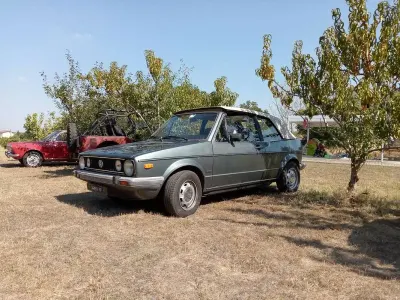 Usata VW Golf Cabriolet 50 CV (36 kW) 1983 Verde Cabrio
