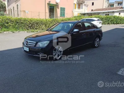 Usata Mercedes C220 Avantgarde 170 CV (125 kW) 2010 Nero Berlina