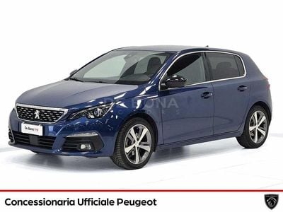 Usata Peugeot 308 GT-line 131 CV (96 kW) 2018 Blu Berlina