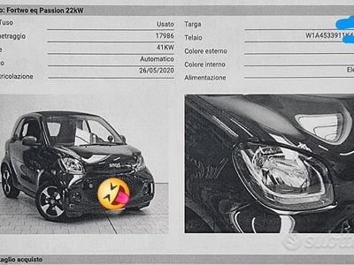 Begagnad Smart ForTwo Electric Drive 60 kW (82 HK) 2020 Sportkupé