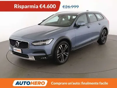 Usata Volvo V90 CC Pro 235 CV (172 kW) 2018 Blu/azzurro Station wagon