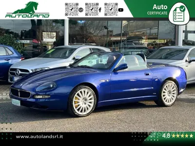 Usata Maserati Spyder 390 CV (286 kW) 2002 Blu Cabrio
