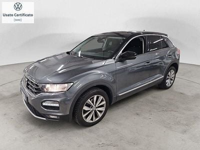 Usata VW T-Roc Style 116 CV (85 kW) 2020 Grigio SUV