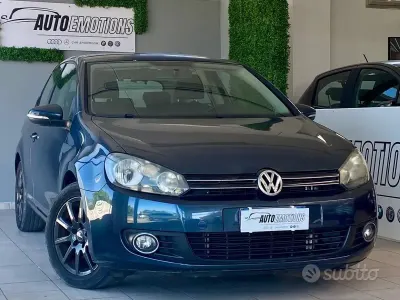 Usata VW Golf VI 122 CV (89 kW) 2010 Bluazzurro Utilitaria