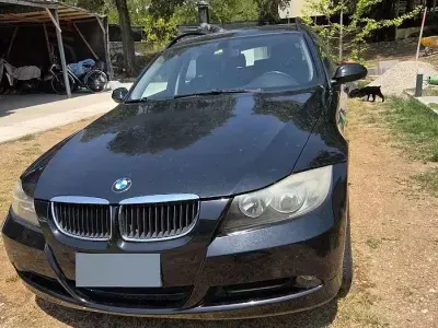 Usata BMW 318 143 CV (105 kW) 2008 Nero Station wagon