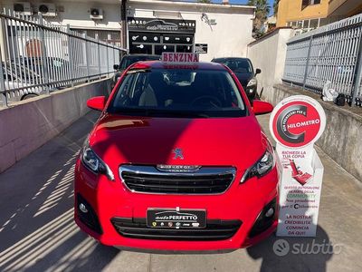 Usata Peugeot 108 Allure 72 CV (52 kW) 2021 Rosso Utilitaria