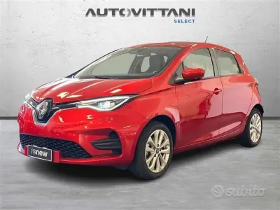 Usado Renault Zoe Intens 50 kW (69 CV) 2020 Rojo Utilitario