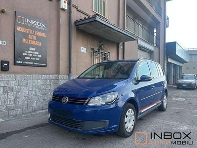 Usata VW Touran Comfortline 105 CV (77 kW) 2011 Blu/azzurro Monovolume