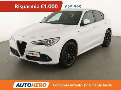 Usata Alfa Romeo Stelvio Veloce 209 CV (153 kW) 2021 Bianco SUV