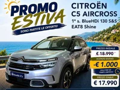 Usata Citroën C5 Aircross Shine 131 CV (96 kW) 2022 Grigio SUV
