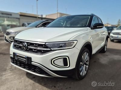 Usata VW T-Roc Style 150 CV (110 kW) 2022 Bianco SUV
