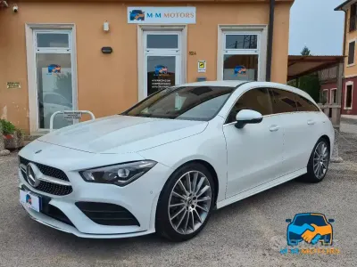 Usata Mercedes CLA200 Shooting Brake Premium 163 CV (119 kW) 2020 Bianco Station wagon