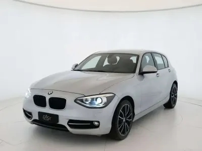 Usata BMW 120 184 CV (135 kW) 2014 Argento Utilitaria