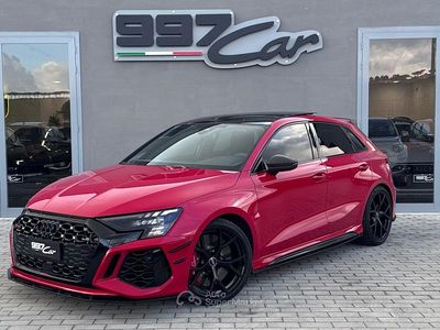 Usata Audi RS3 Ambiente 400 CV (294 kW) 2023 Rosso Berlina