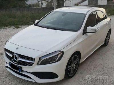 Usata Mercedes A180 Premium 109 CV (80 kW) 2018 Bianco Berlina