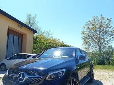 Usata Mercedes GLC250 204 CV (150 kW) 2018 Nero Coupé