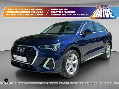 Usata Audi Q3 Sportback S-Line 245 CV (180 kW) 2024 Blu navarra metallizzato SUV