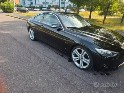 Usata BMW 420 Efficient Dynamics 184 CV (135 kW) 2014 Nero Coupé