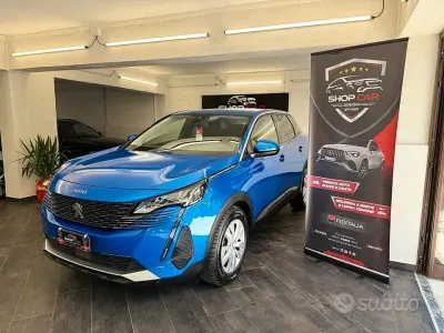 Usata Peugeot 3008 Active 131 CV (96 kW) 2021 Blu SUV