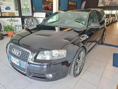 Usata Audi A3 S-Line 170 CV (125 kW) 2007 Nero Utilitaria