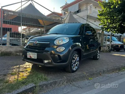 Usata Fiat 500L Trekking 120 CV (88 kW) 2014 Grigio Monovolume