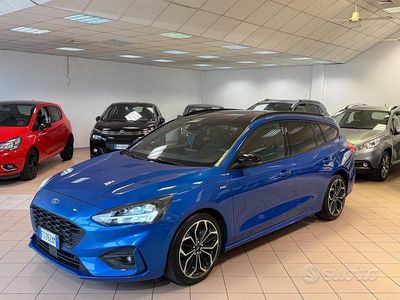 Begagnad Ford Focus ST-Line 150 HK (110 kW) 2018 Blå Kombi