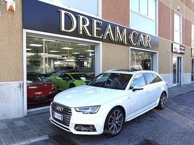 Usata Audi A4 S-line plus 272 CV (200 kW) 2016 Bianco pastello Station wagon
