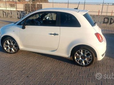 Usata Fiat 500 S 69 CV (50 kW) 2018 Bianco Utilitaria