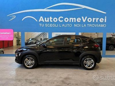 Usata Hyundai Kona Comfort 116 CV (85 kW) 2019 Nero SUV