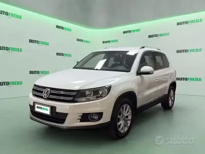 Usata VW Tiguan Sportline 140 CV (102 kW) 2014 Bianco SUV