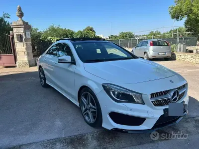 Usata Mercedes CLA220 177 CV (130 kW) 2016 Bianco Coupé